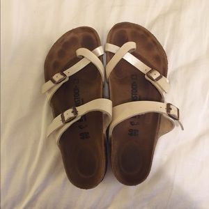 Antique Lace Strappy Birkenstocks